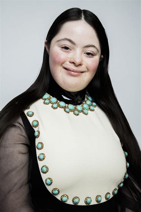 gucci down's syndrome|down syndrome model Gucci.